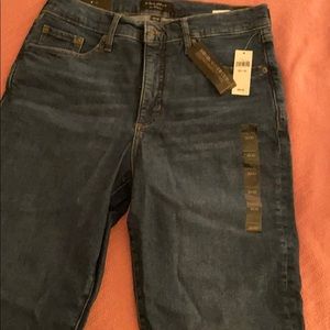 Banana Republic High Rise straight leg jeans